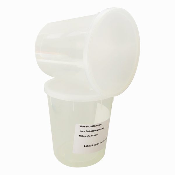 10 Pots de prélèvements stériles - PMG400G - 08057