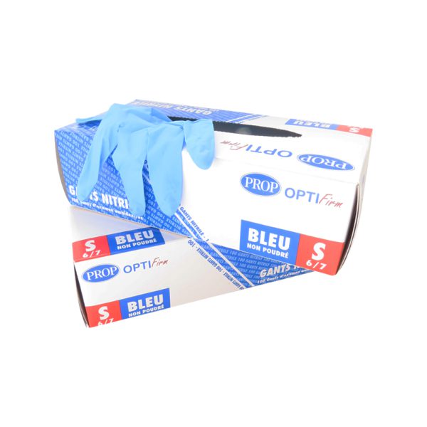 Gants nitrile taille S - FG229SBL - 08016